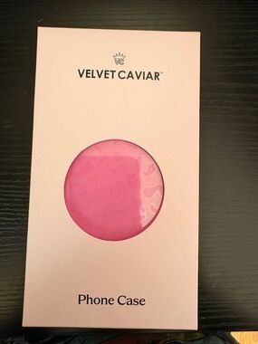 Velvet Caviar Pink leopard iPhone 16 plus case